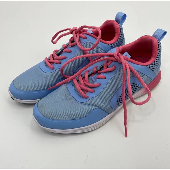Vionic Jojo Ombre Sneakers Comfort Orthotic Blue Pink Shoes Womens Size 8 - Picture 2 of 8